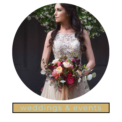 weddings and events